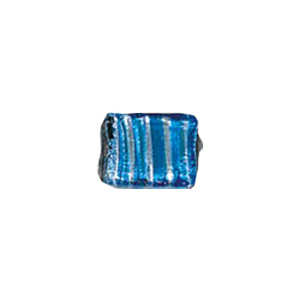 Silver Foiled Mirror Foiled Beads 12087