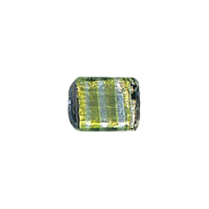 Silver Foiled Mirror Foiled Beads 12089