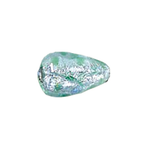 Silver Foiled Mirror Foiled Beads 12108