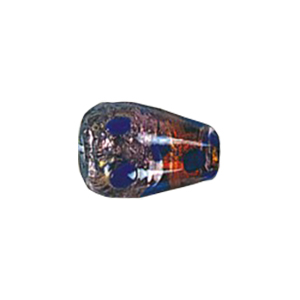 Silver Foiled Mirror Foiled Beads 12109