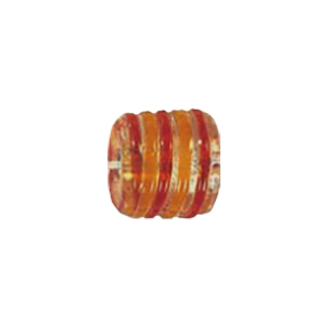 Lampworked Silver Foiled Mirror Foiled Beads 12159