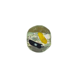 Lampworked Silver foiled mirror foiled Beads 12170