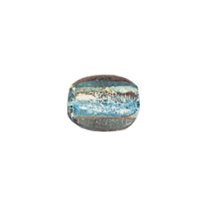 Lampworked Silver foiled Beads 11405
