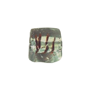 Lampworked Silver Foiled Mirror Foiled Beads 12179