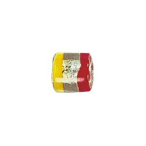 Lampworked Silver foiled Beads 11423
