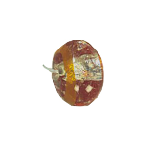 Lampworked Silver Foiled Mirror Foiled Beads 12185