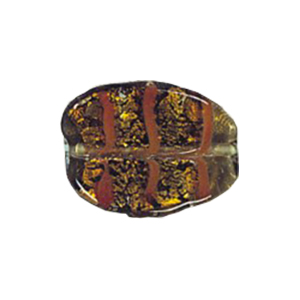 Lampworked Silver foiled Beads 11441