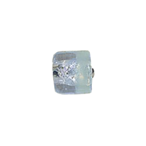 Lampworked Silver foiled mirror foiled Beads 12212