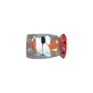 Lampworked Glass Beads Handmade 12251