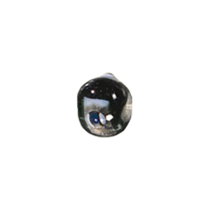 2 tone color lined Glass Beads and w or stringer designs 11705