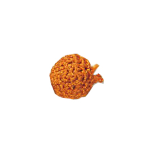 Crochet wrapped Wood Beads 11772