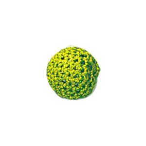 Crochet wrapped Wood Beads 11779