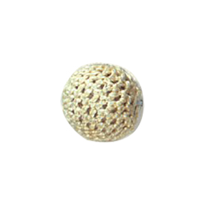 Crochet wrapped Wood Beads 11784