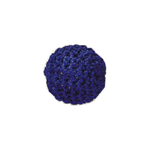 Crochet wrapped Wood Beads 11785