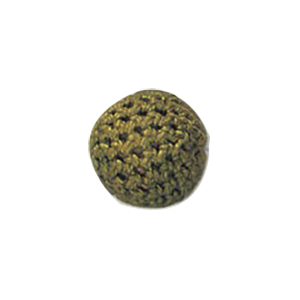 Crochet wrapped Wood Beads 11786