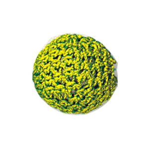 Crochet wrapped Wood Beads 11803