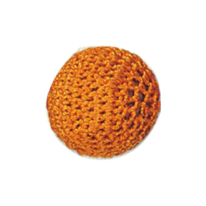 Crochet wrapped Wood Beads 11809