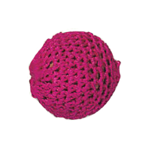 Crochet wrapped Wood Beads 11810