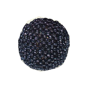 Crochet wrapped Wood Beads 11816