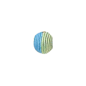 Thread Wrapped Wood Beads 11821