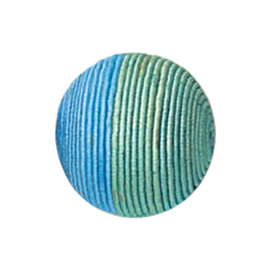 Thread Wrapped Wood Beads 11845