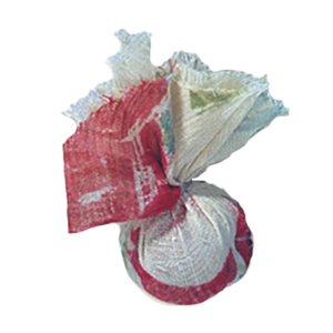 Fabric Wrapped Beads 11884
