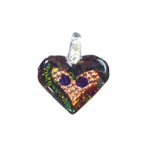 Color Foiled Glass Pendants 11900