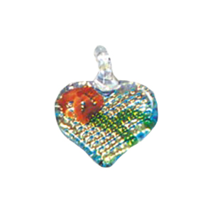 Color Foiled Glass Pendants 11901