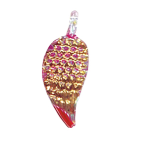 Silver Foiled Glass Pendants 11946