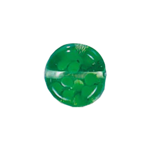 Stringer and Dotted Color lined fancy decorated flat Round Glass Beads 14013