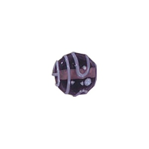 Stringer Lampworked Round Glass Beads 14182