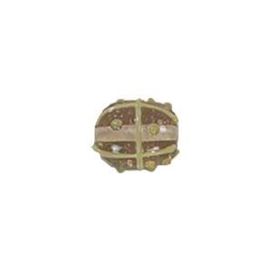 Stringer Lampworked Round Glass Beads 14394