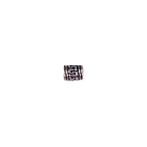 Engraved or Etched Copper Beads 9250