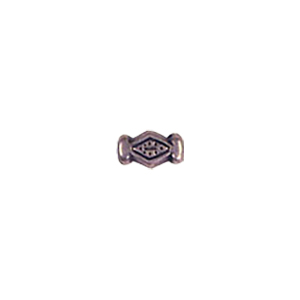 Engraved or Etched Copper Beads 9274