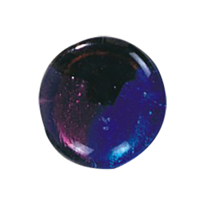 Silver foiled Glass Pendants 14454