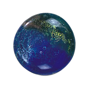 Silver foiled Glass Pendants 14457