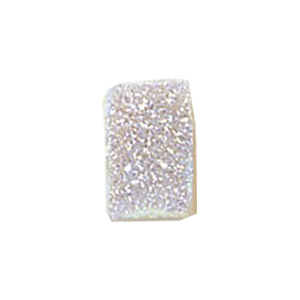 Silver foiled Glass Pendants 14458