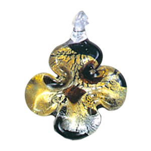 Silver foiled Glass Pendants 14469