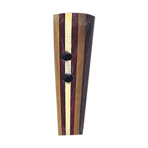 Painted Wood Claw Pendants and Buttons 14676