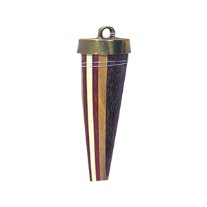 Painted Wood Claw Pendants and Buttons 14686