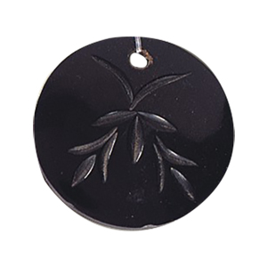 Resin casted and carved Pendants 14868