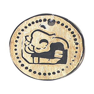 Horn Claw Button and Pendants 14878