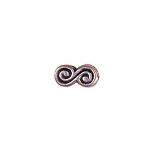 Engraved or Etched Copper Beads 9299