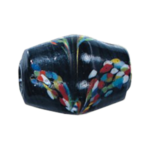 Printed large Furnace Glass Beads 14904