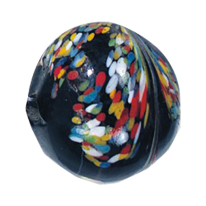 Printed large Furnace Glass Beads 14921