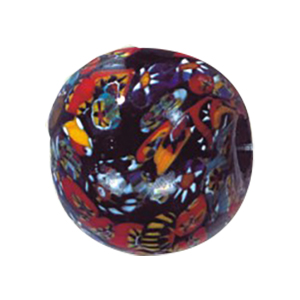 Millefiori large Furnace Glass Beads 14974
