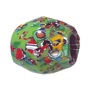 Millefiori large Furnace Glass Beads 14978