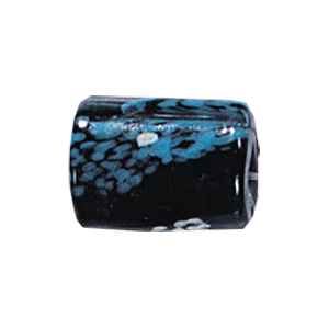 Printed and Striped large Furnace Glass Beads 15027