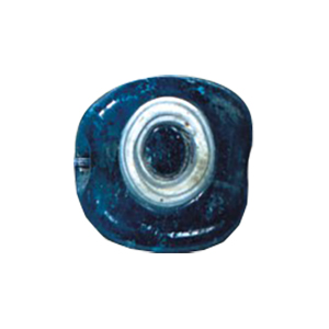 Evil Eyed and Striped large Furnace Glass Beads 15054