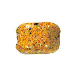 Printed small to large Furnace Glass Beads 15094